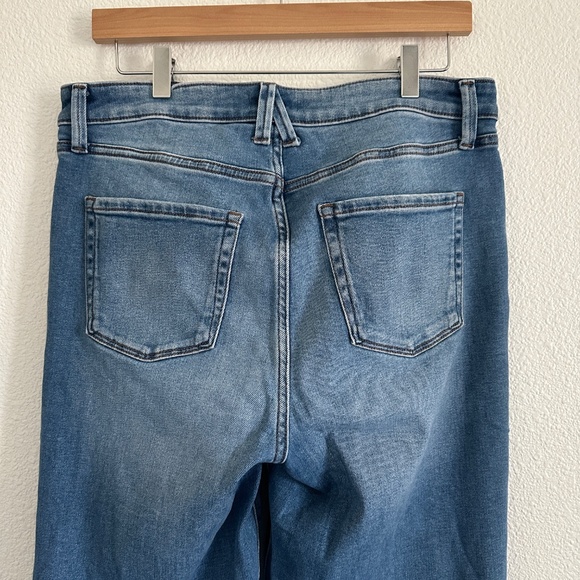 LC Lauren Conrad High Rise Straight Jeans Size 12 - Picture 8 of 14